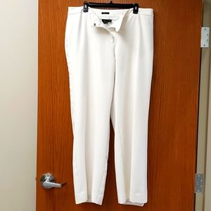 Worthington fully lined white dress pants
